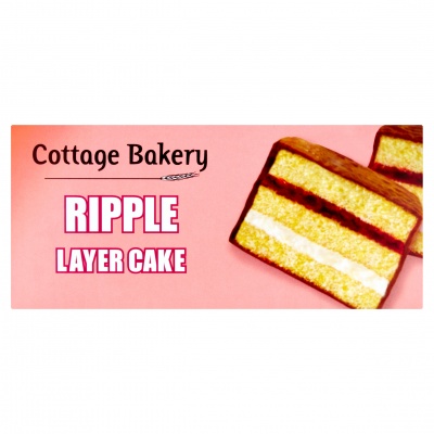Cottage Bakery Ripple Layer Cake (Feb - Dec 23) 150g RRP £1.49 CLEARANCE XL 89p or 2 for £1.50